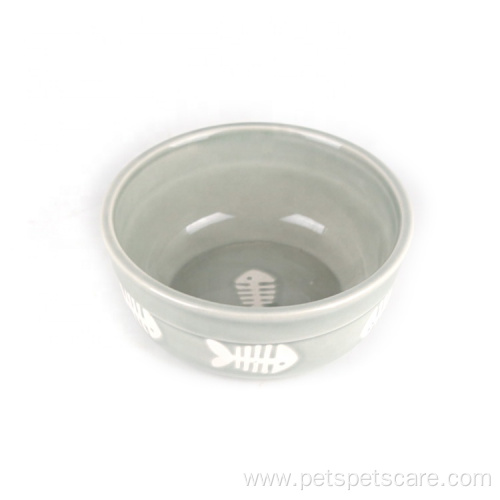 Wholesale Custom Ceramic Pet Dog Feeder Bowl